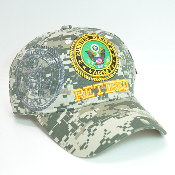 U.S. Army Retired Cap Shadow - ACU Digital Camo
