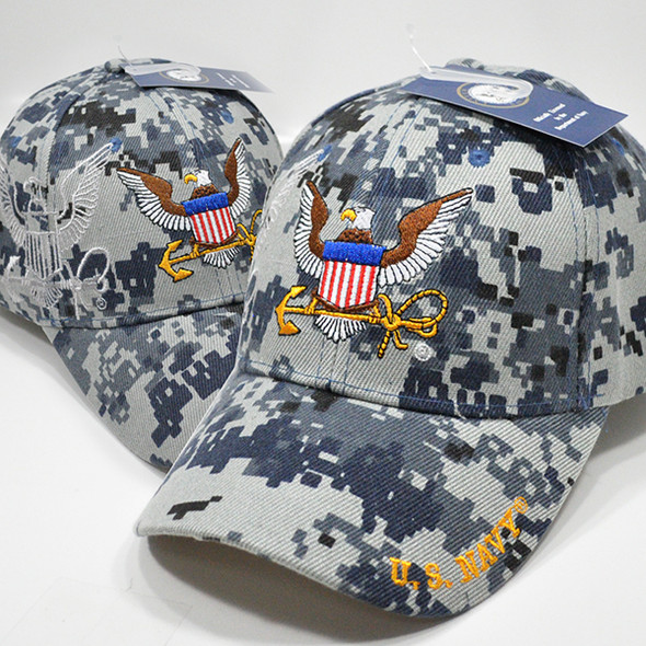 U.S. Navy Cap - Blue Digital Camo