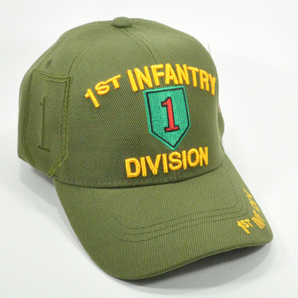 1st Infantry Division Cap Shadow - Olive