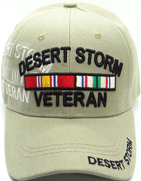 Desert Storm Veteran Cap Shadow  - Khaki