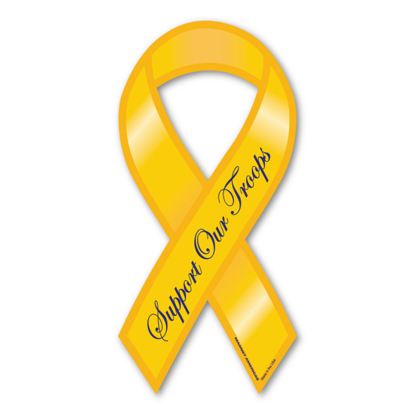 Support Our Troops Ribbon Magnet