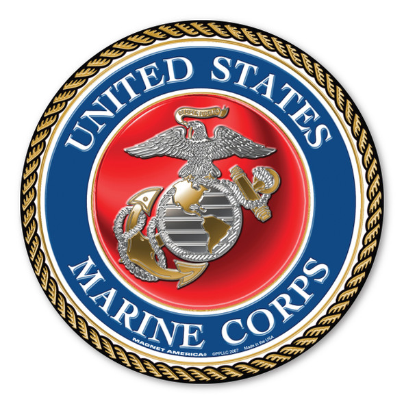 USMC Large Seal Decal