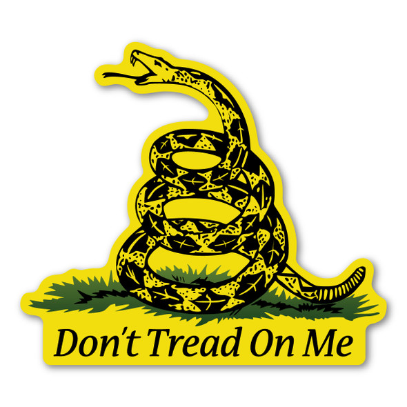 Don't Tread On Me Gadsden Decal