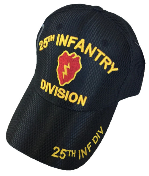 25th Infantry Division Cap Shadow - Mesh - Black