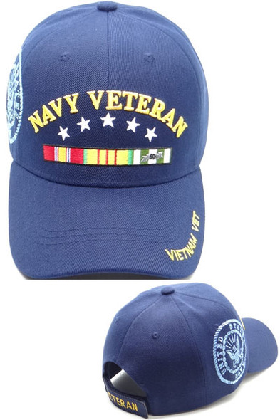 U.S. Navy Vietnam Veteran Cap - Navy Blue
