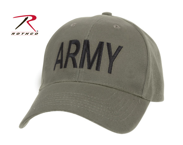 Rothco Supreme Army Cap Low Profile (Item #9278) - Olive Drab