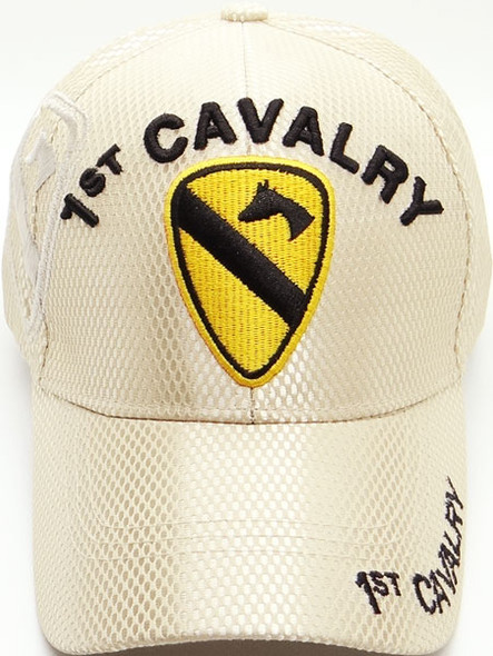1st Cavalry Cap - Jersey Mesh - Beige