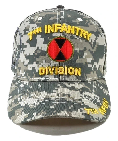 7th Infantry Division Cap Shadow - ACU Digital Camo