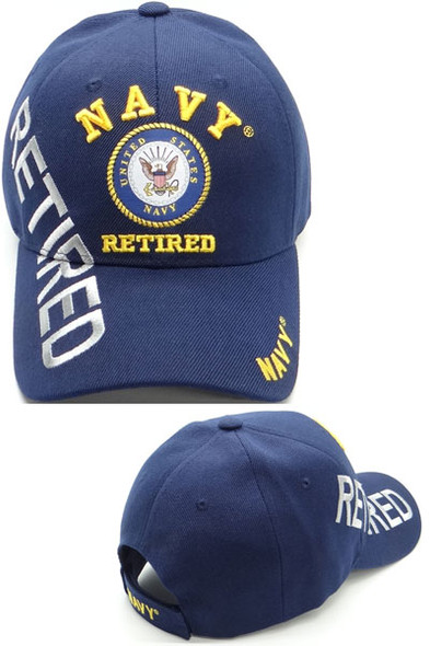 U.S. Navy Retired Cap Shadow - Navy Blue