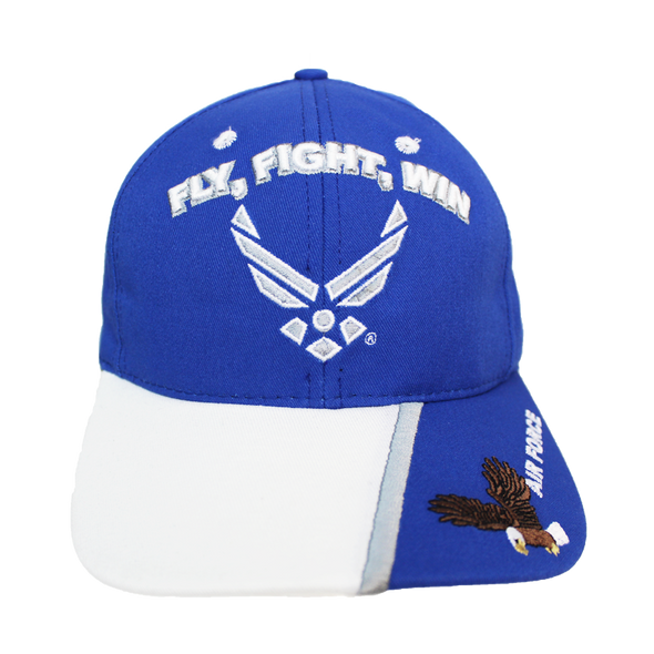 21622 - U.S. Air Force Cap - Fly Fight Win - Made in USA - Blue/White