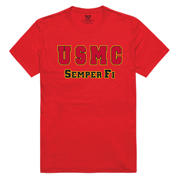 Relaxed Graphic T-Shirt USMC Red