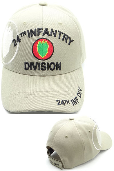 24th Infantry Division Cap - Khaki