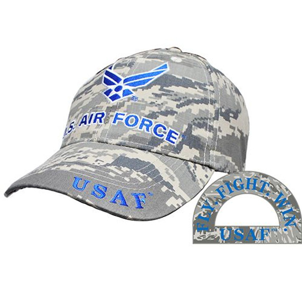 CP00409 - U.S. Air Force Cap - Fly, Fight, Win - Camo