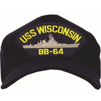 USS Iowa (BB-61) Ship Cap - USMilitaryHats.com