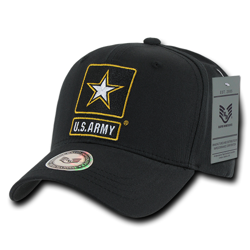 S76 - Military Hat - U.S. Army - Black