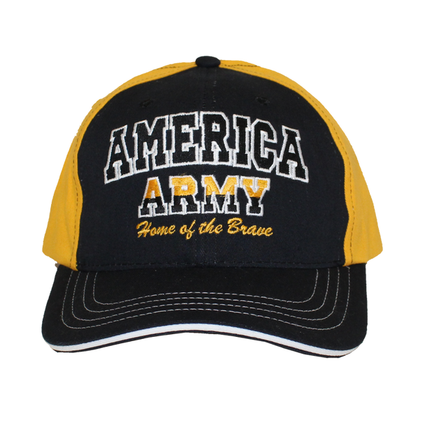 12251 - U.S. Army Hat America Home of the Brave Made In USA