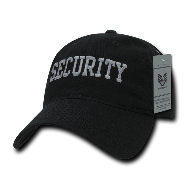 S78 - Security Cap - Relaxed Cotton - Black