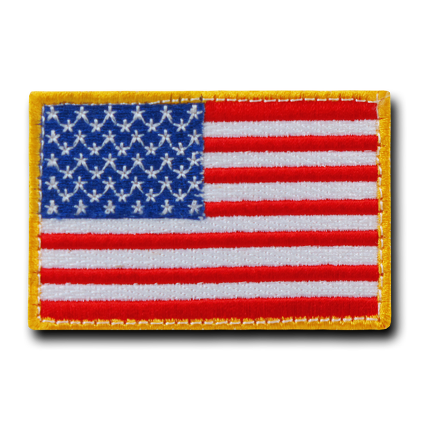 T91 - Tactical Patch - USA Flag - Red White Blue