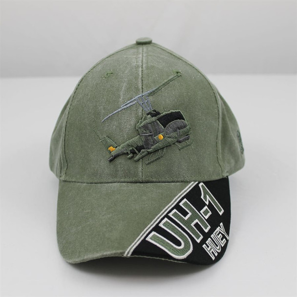 5961 - UH-1 Huey Cap - Cotton - OD Green