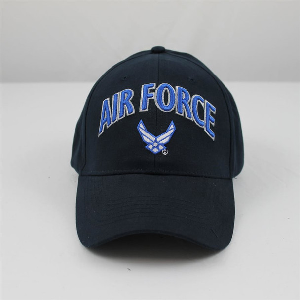 6469 - Air Force Cap - Wings Logo - Cotton - Dark Navy