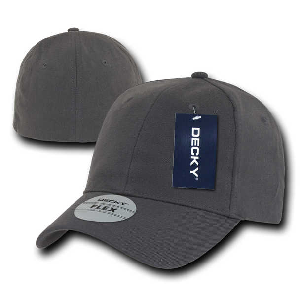 FitAll Flex Baseball Cap - Charcoal