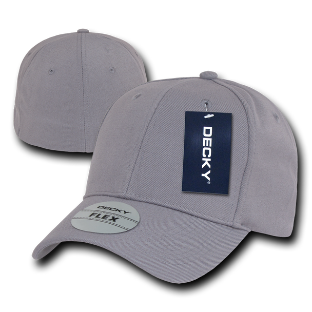 FitAll Flex Baseball Cap - Grey