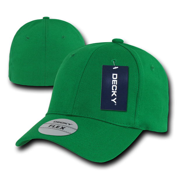 FitAll Flex Baseball Cap - Kelly Green