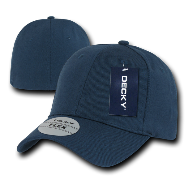 FitAll Flex Baseball Cap - Navy Blue