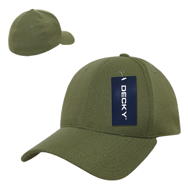 FitAll Flex Baseball Cap - Olive