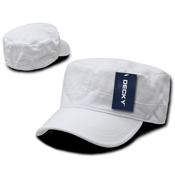 Flex Cadet Style Cap - White
