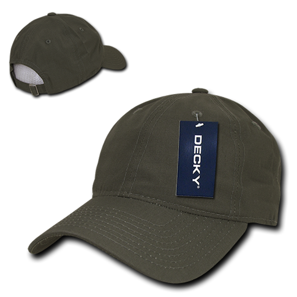 Low Crown Relaxed Ripstop Cap - Olive Drab