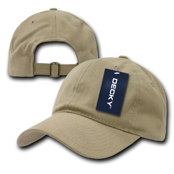 Relaxed Brushed Cotton Cap - Khaki