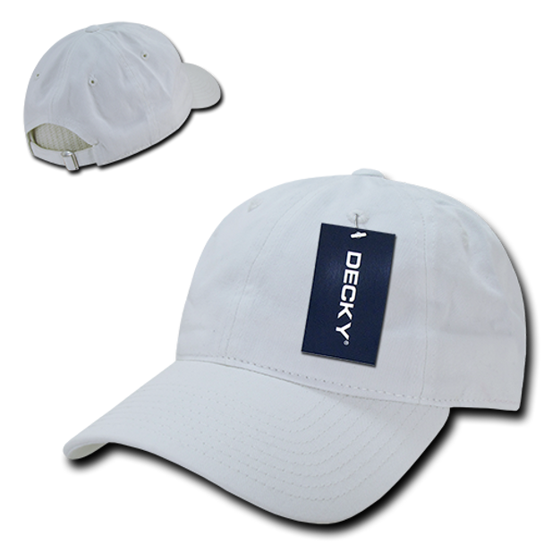 Relaxed Washed Cotton Cap - White