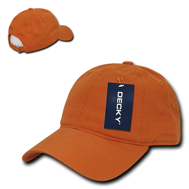 Relaxed Washed Polo Cap - Burnt Orange