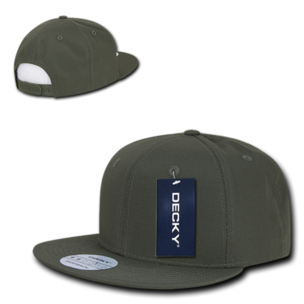 Ripstop Snapback Cap - Olive Drab