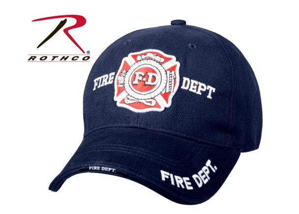 Rothco Deluxe Fire Department Low Profile Cap (Item #9365)