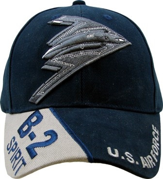 5987 - U.S. Air Force B-2 Spirit Stealth Bomber Cap - Dark Blue