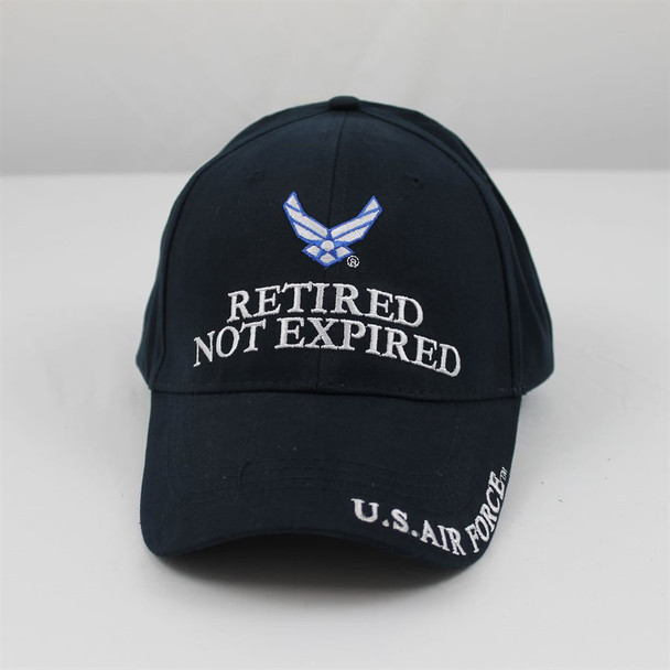 6684 - U.S. Air Force Cap Retired Not Expired - Cotton Dark Blue