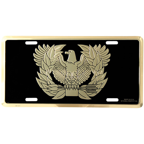 LA12 - Army Warrant Officer License Plate - Made in USA