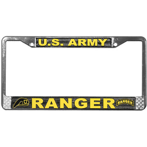 Army Ranger License Plate Frame - LFA11