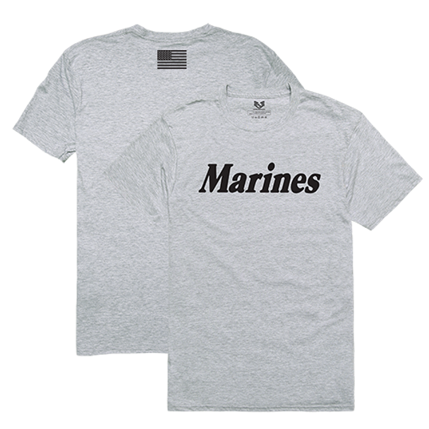 RS2 - Relaxed Graphic T-Shirt - U.S. Marines - Heather Grey