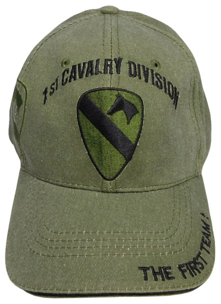 1st Infantry Division Cap - Olive