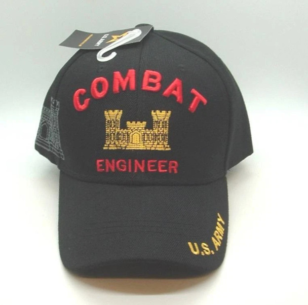 U.S. Army Combat Engineer Cap Shadow - Black
