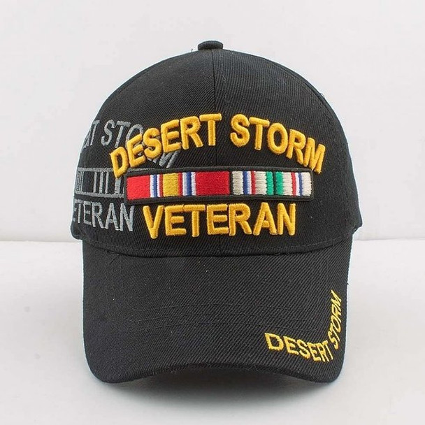 Desert Storm Veteran Cap Shadow  - Black
