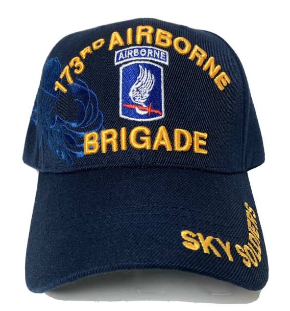 173rd Airborne Brigade Shadow Cap - Blue
