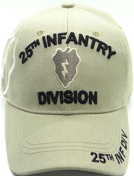25th Infantry Division Cap - Khaki