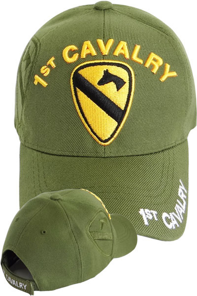 1st Cavalry Division Cap Shadow - Olive
