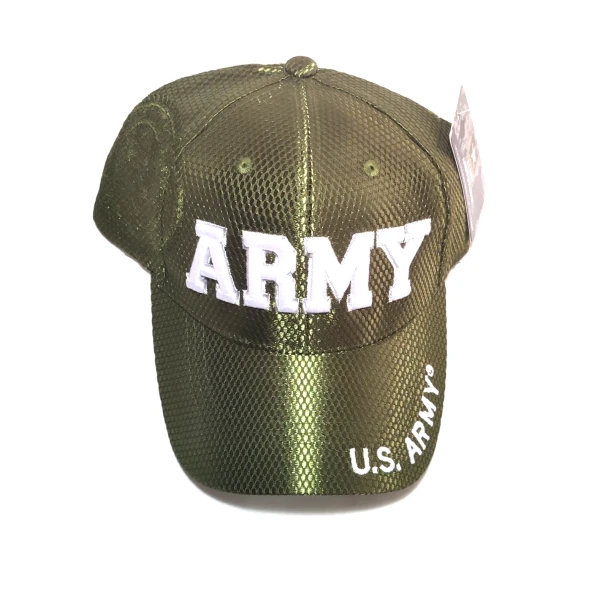 U.S. Army Cap Shadow Emblem - Mesh - Olive