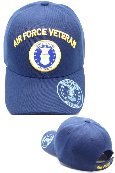 U.S. Air Force Veteran Cap - Navy Blue