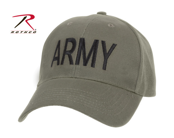 Rothco Supreme Army Cap Low Profile (Item #9278) - Olive Drab